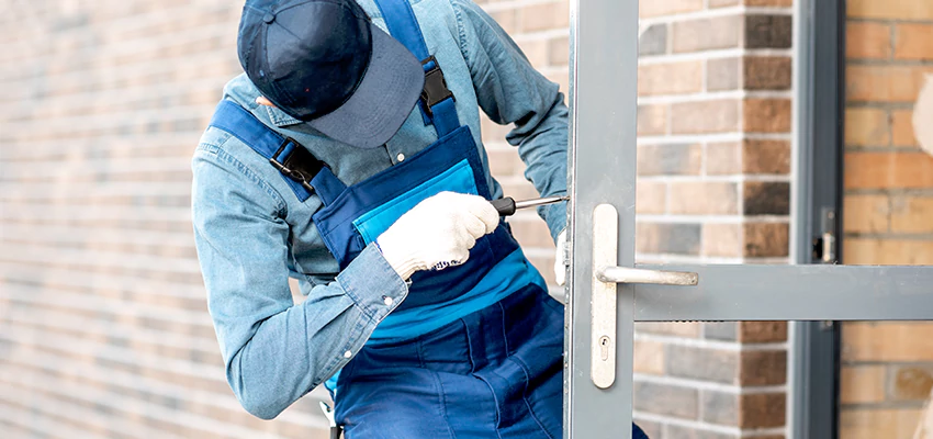 Pivot Storefront Door Locks Installation in Lemoore Station, California