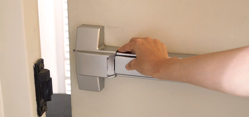 Roller Gate Panic Bar Installation in Lemoore Station, California